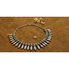 Dhara . धरा ✽ Antique German Silver ✽ Necklace { 4 }
